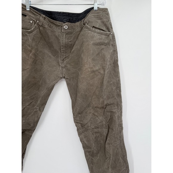 Kuhl RYDR Pants Mens 40 x 30 Grey Canvas Hike Climb Outdoors - Picture 2 of 8